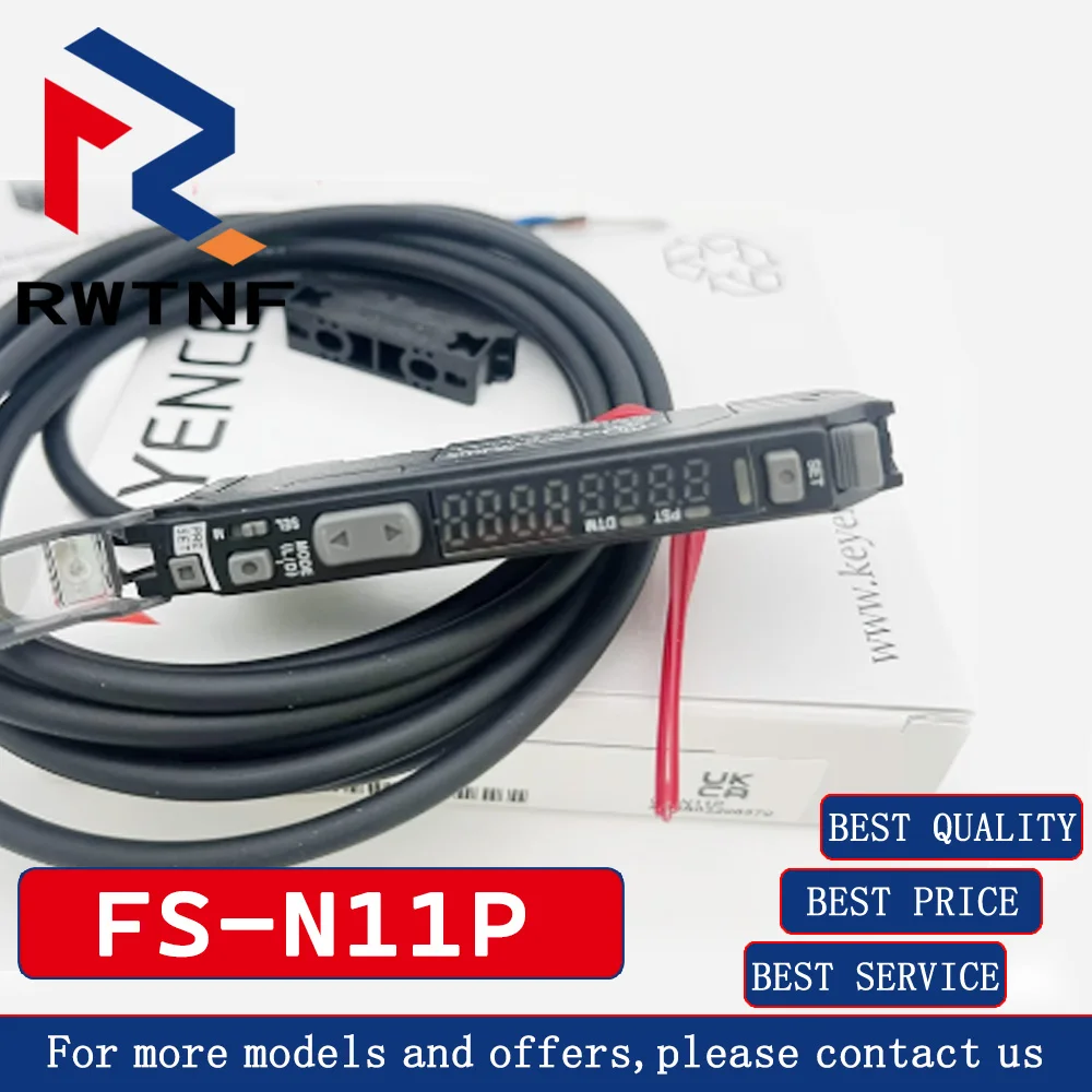 Brand New Genuine FS-N11P KEYENCE digital display fiber optic sensor PNP signal output 100% original