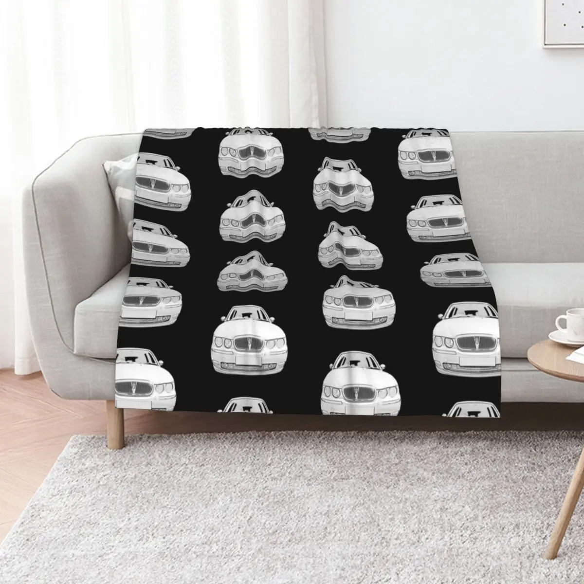 Rover 75 classic car Throw Blanket Decorative Sofas Decoratives Personalized Gift Cute Nap Sofa Blankets