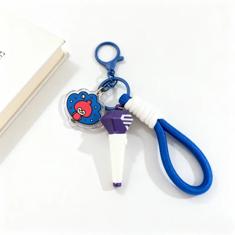 Idol SUPER JUNIOR New Acrylic Silicone Keychain Backpack Ornament Heechul Donghaan Yesung Eugene Siwon Eunhyuk Leeteuk Fans Gift
