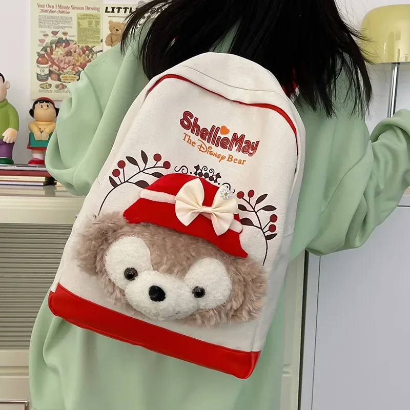 Disney Kawai Duffy Bear Rugzak Schattige Grote Capaciteit Van Hoge Waarde En Lichtgewicht Junior En Senior Middelbare Scholieren Trendtas