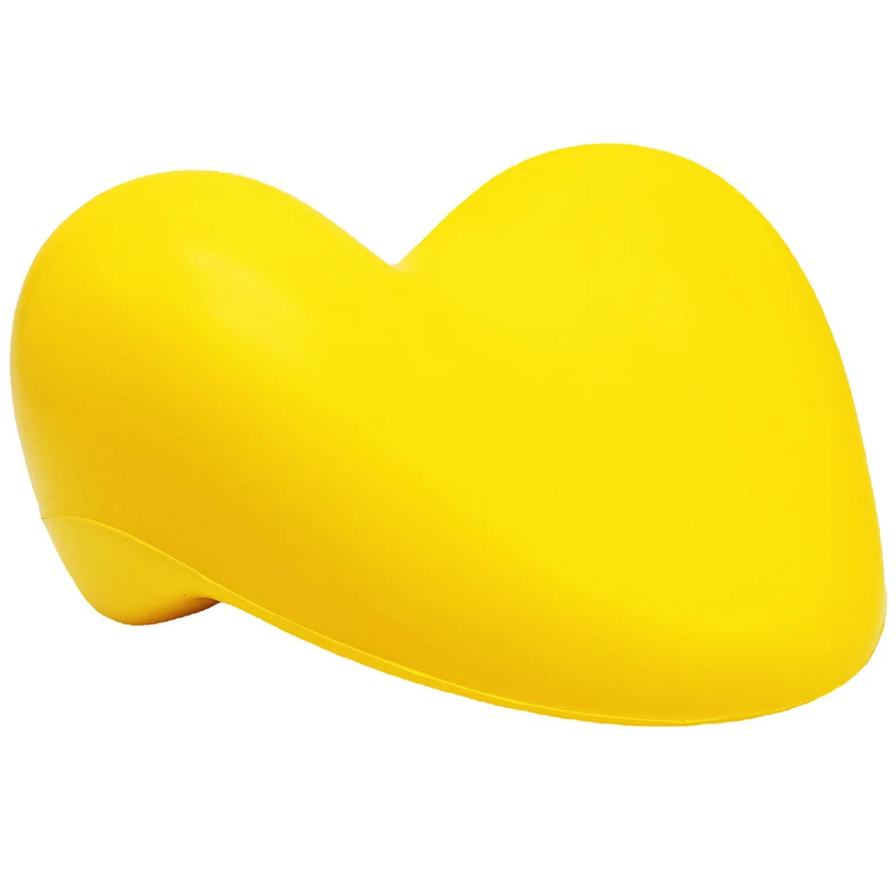 

Cervical Pillow for Neck Pain Relief Massage Support Bath Tub Pillow Yellow Heart Shape Non Deformable Spine Protective Health
