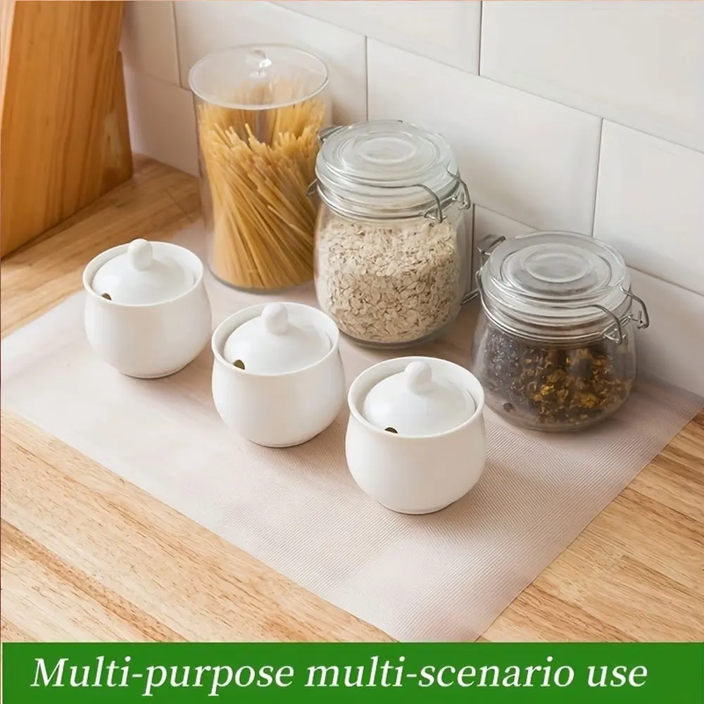 Anti Scratch Flexible EVA Drawer Liner Non Sticky Textured Anti Slip Washable Large Size Roll Cabinet Liner