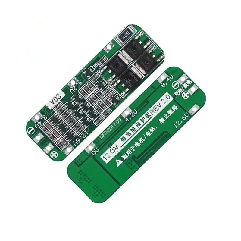 3S 20A Li-ion Lithium Battery 18650 Charger PCB BMS Protection Board For Drill Motor 12.6V Lipo Cell Module