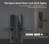 Aqara 스마트 도어 잠금 장치 A100 Pro 지문 잠금 장치 APP Bluetooth 비밀번호 NFC 7 잠금 해제 방법 Apple Homekit 키 잠금 해제 지원 4