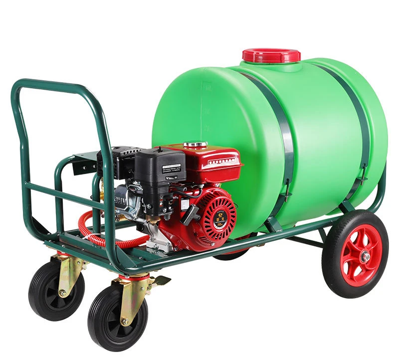 

Gasoline Diesel Power High Pressure Washer 300L Hand Push Mobile Car Wash Machine Property with Water Tank