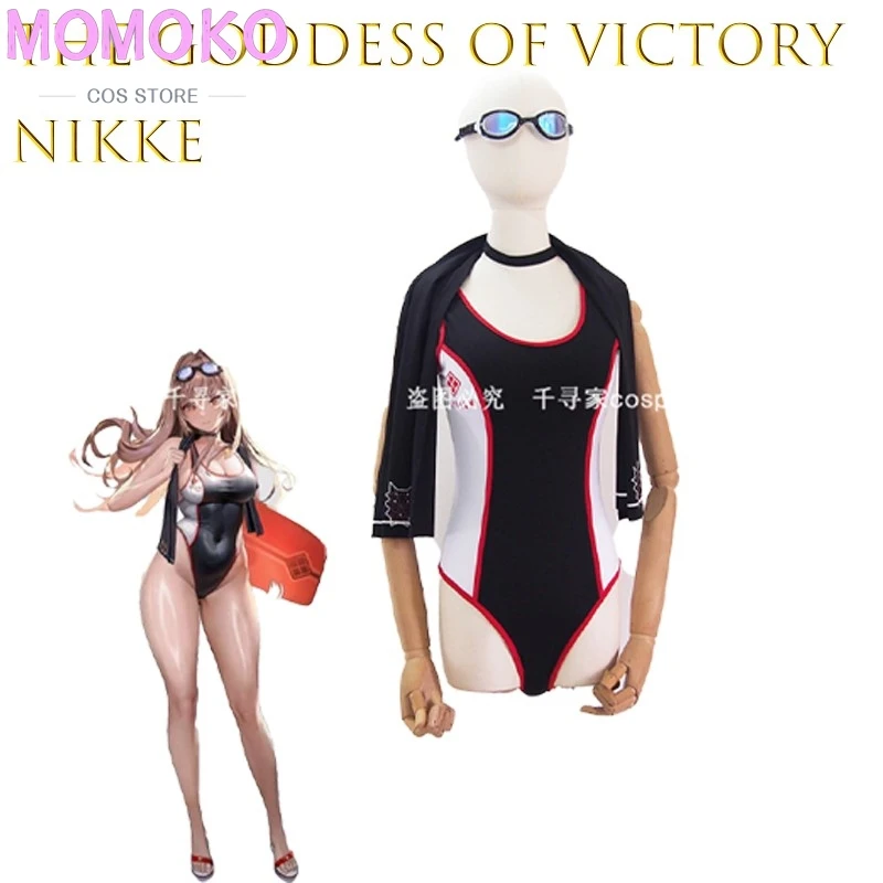

NIKKE The Goddess Of Victory Rapi Anis Goddess Of Bay Pepper Cosplay Costume Summer Swimsuit Beach Anime Character Outfit Spark