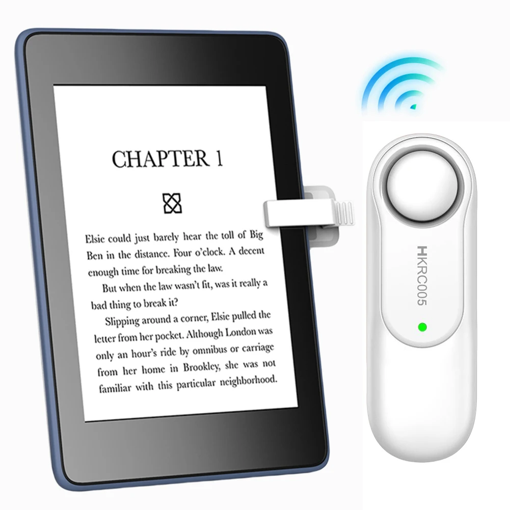 RF Remote Control Page Turner Remote Page Turner Taking Photo Camera Video Recording Remote Trigger for Kindle Paperwhite