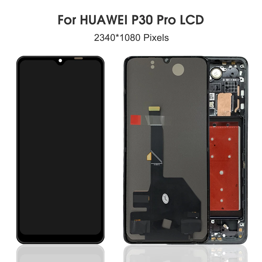 For HUAWEI P30 Pro 6.47''For P30Pro VOG-L29 L09 AL00 L04 AL10 HW-02L LCD Display Touch Screen Digitizer Assembly Replacement