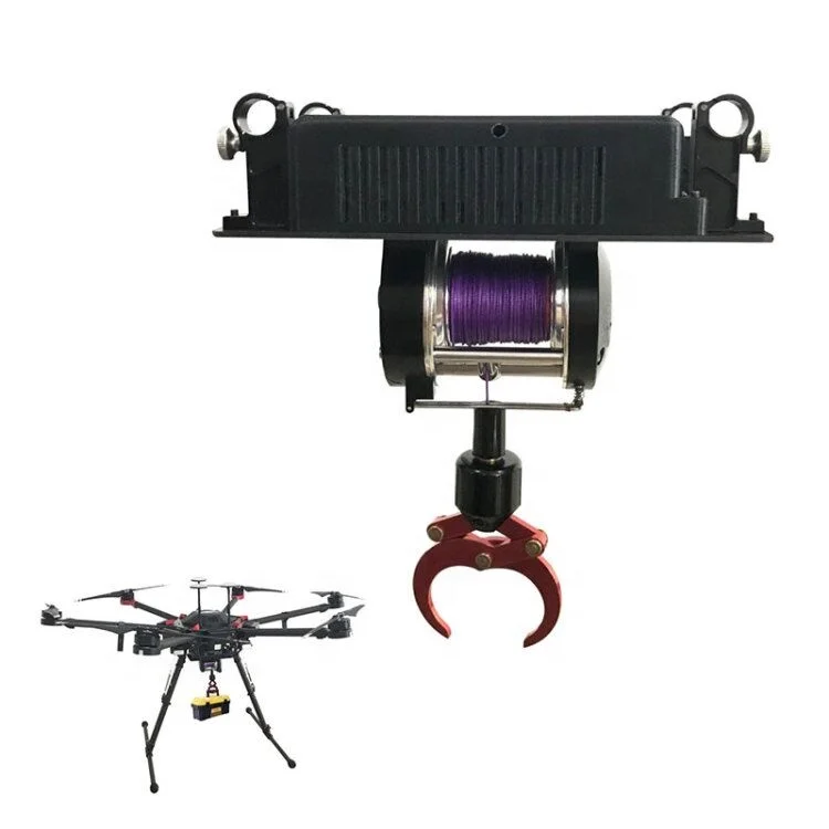 Drone Winch with Hook Cargo Drop Device 5kg  Payload  Accessories for DJI M600  Pro