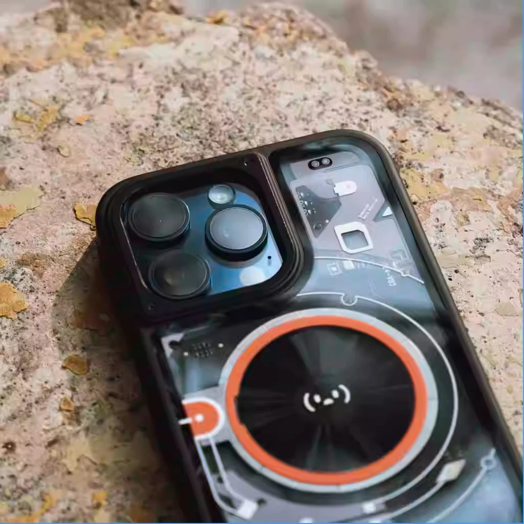 BANGCASE Intelligence Handyhülle MagSafe Button Redefine Geeignete Funktionstaste für iPhone 16 Pro Max Series Schutzhülle