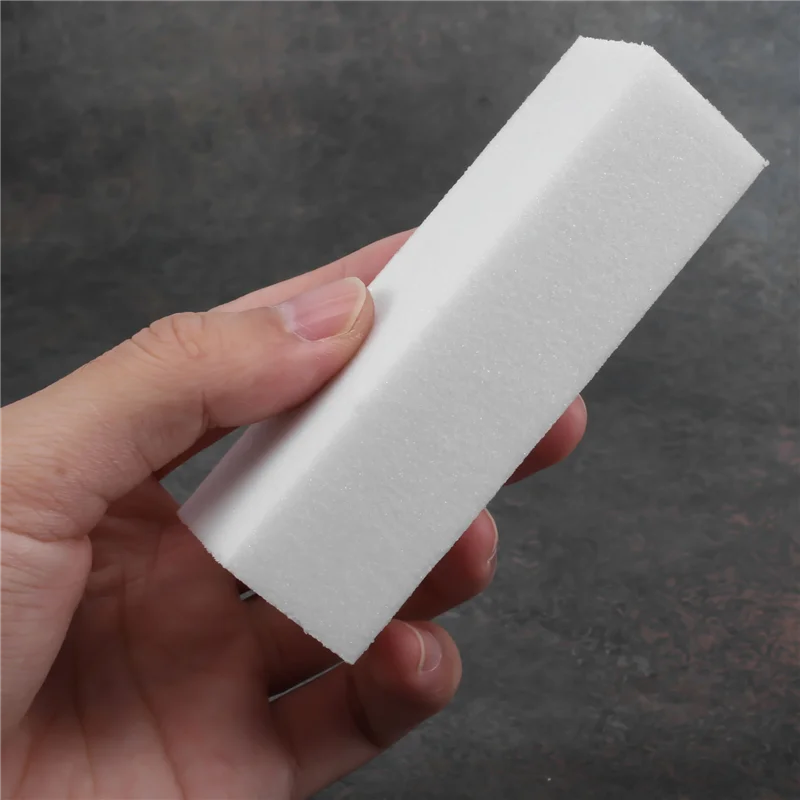 

ABRO-10 X White Sanding Blocks For Nail Design Nail Polishing Block Polishing Surfaces Nail File Block Nail Art Manicure Tool
