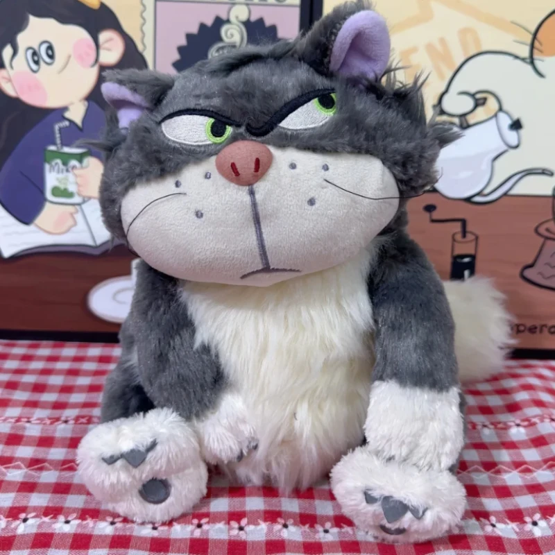 Disney Neue 30 cm Echte Luzifer Plüsch Spielzeug Nette Stofftier Plüsch Spielzeug Japan Figaro Cinderella der Katze Mädchen Kinder urlaub Geschenke