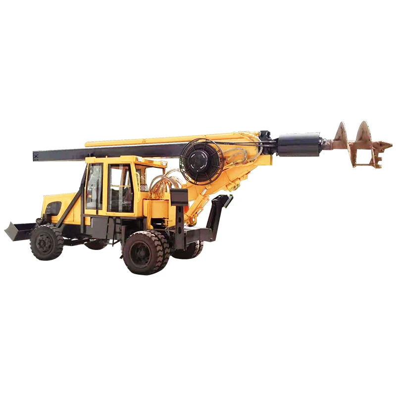 

Crawler rotary drilling rig engineering pile driver