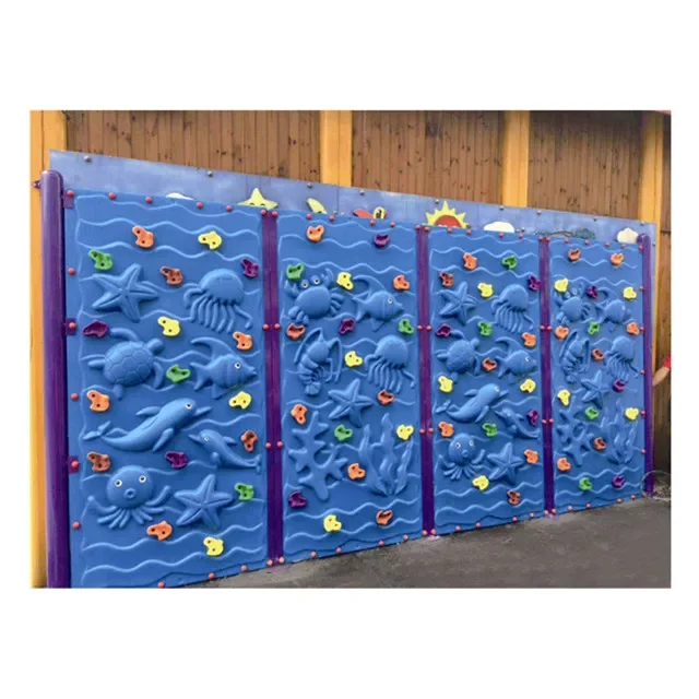 Kids Rock Climbing Wall Outdoor and Indoor Playground Equipment for Children