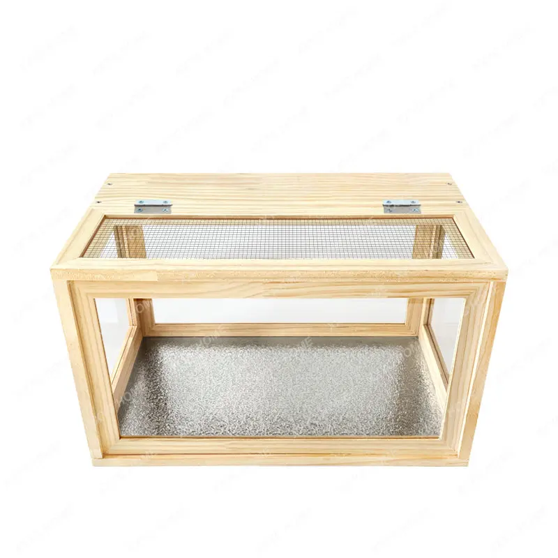 

Hamster Cage Acrylic Transparent Villa Djungarian Hamster Feeding Box Panoramic Luxury Feeding Box Special Cage for Landscaping