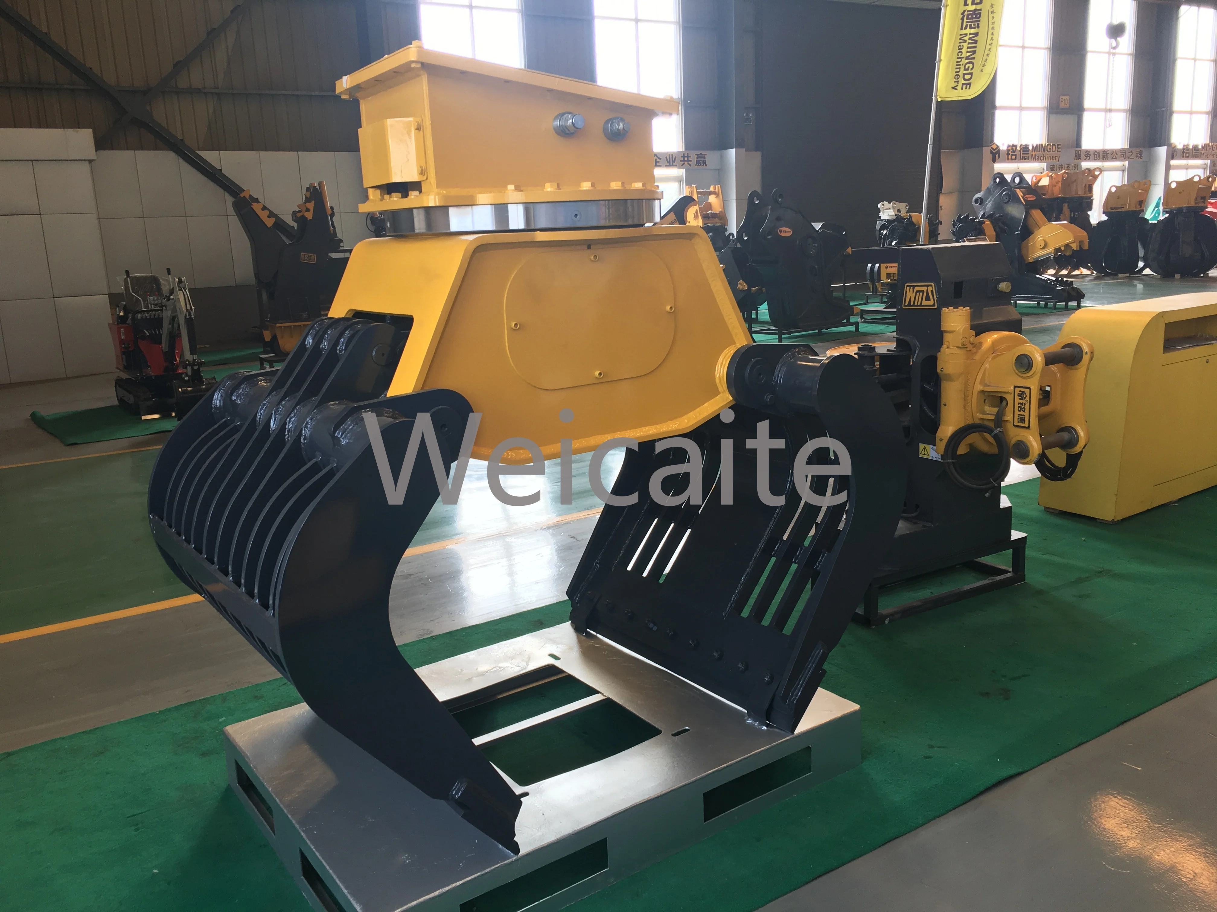 Monde Excavator Rotating Grab Sorting and Demolition Grapple