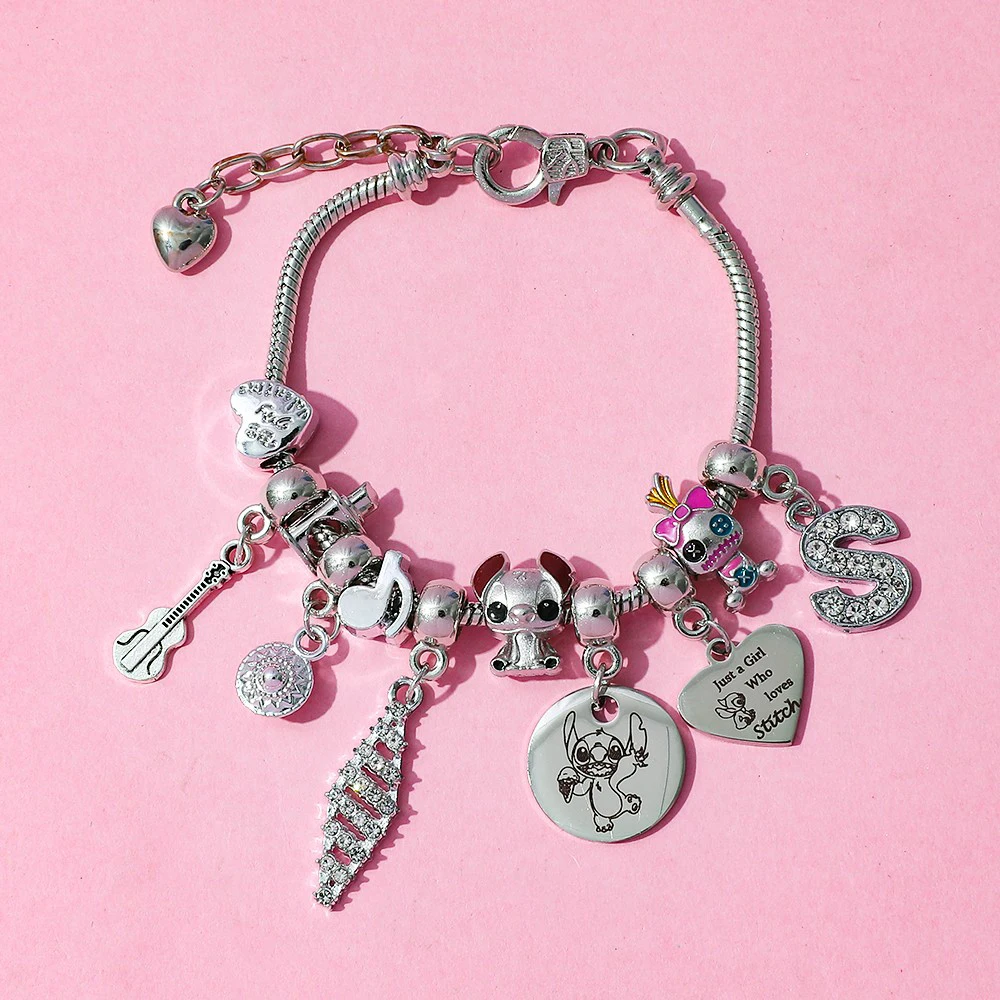 Kawaii disney lilo & stitch moda advento surpresa caixa cega diy encantos ponto pingente para festival festa acessórios presentes