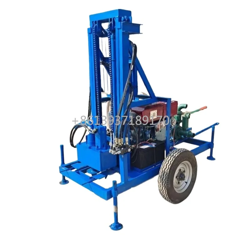 120m Depth Cheap Price New Water Well Drilling Machine/Portable Water Borehole Drilling Rig Machine for Sale