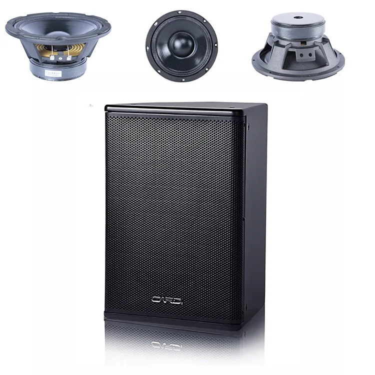 Sistema de sonido de Audio profesional, altavoz de rango completo, altavoz individual de 15 pulgadas Pa, altavoces para interiores y exteriores