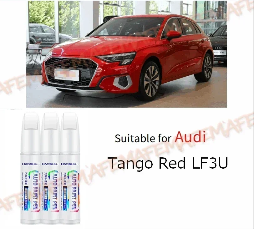 Lápiz de pintura para reparación de arañazos, adecuado para Audi Tango Red LF3U, Syrah Red LY4S, Aurora Purple LA4X, LZ3M, LY3S.