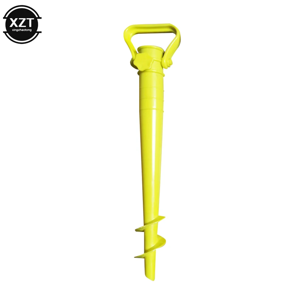 For Sun Beach Fishing Stand Rain Gear Garden Patio Parasol Ground Anchor Spike Umbrella Stretch Stand Holder