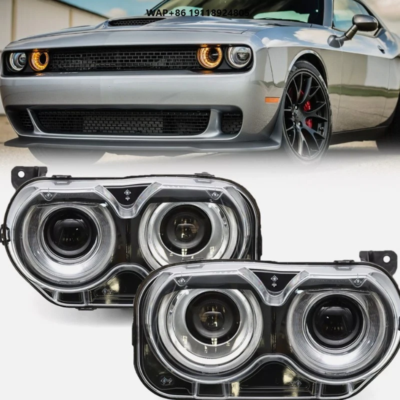 

68174067AE Left Headlights Assembly for 2015-2023 Dodge Challenger 3.6L 68174067AF 68174067AC 68174067