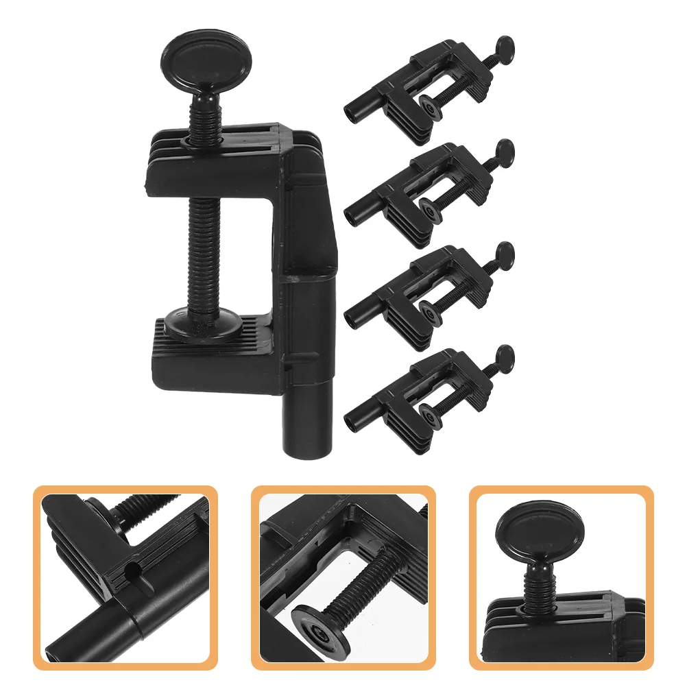 4 Pcs Balloon Arch Base Plastic Clip Stand Support Bracket Clamp Supplies Clips for