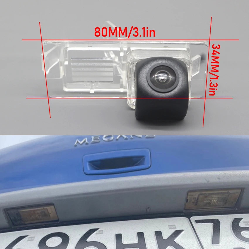 Night Vision Waterproof High quality RCA Reversing Rear View Camera Car Back up Camera HD Vehicle For Renault Espace 4 2003~2014