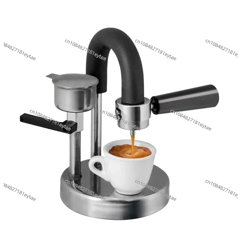 100% Original Italian Kamela Kamira Coffee Machine Home Open-air Office Espresso Pot Stainless Steel Manual Coffee Maker