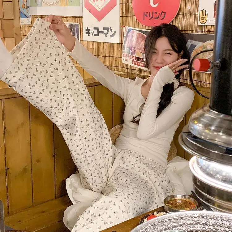 Spodnie damskie, spodnie damskie, spodnie codzienne, damskie spodnie z szerokimi nogawkami w stylu amerykańskim, z wysokim stanem, luźne, proste nogawki, spodnie luźne w stylu Y2K