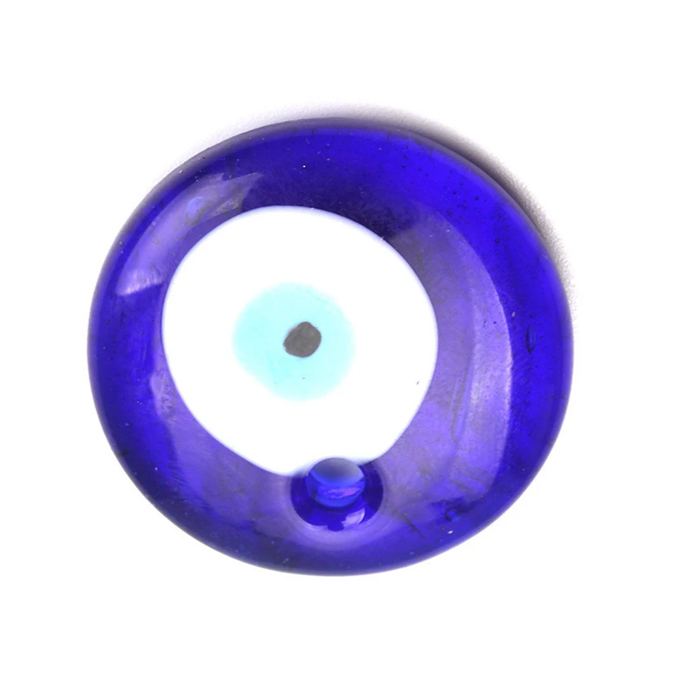 

4pcs Blue Evil Eye Ball Decor Glass Evil Eye Material DIY Necklace Craft Accessories Wicked Diy Accessories Jewelry Parts