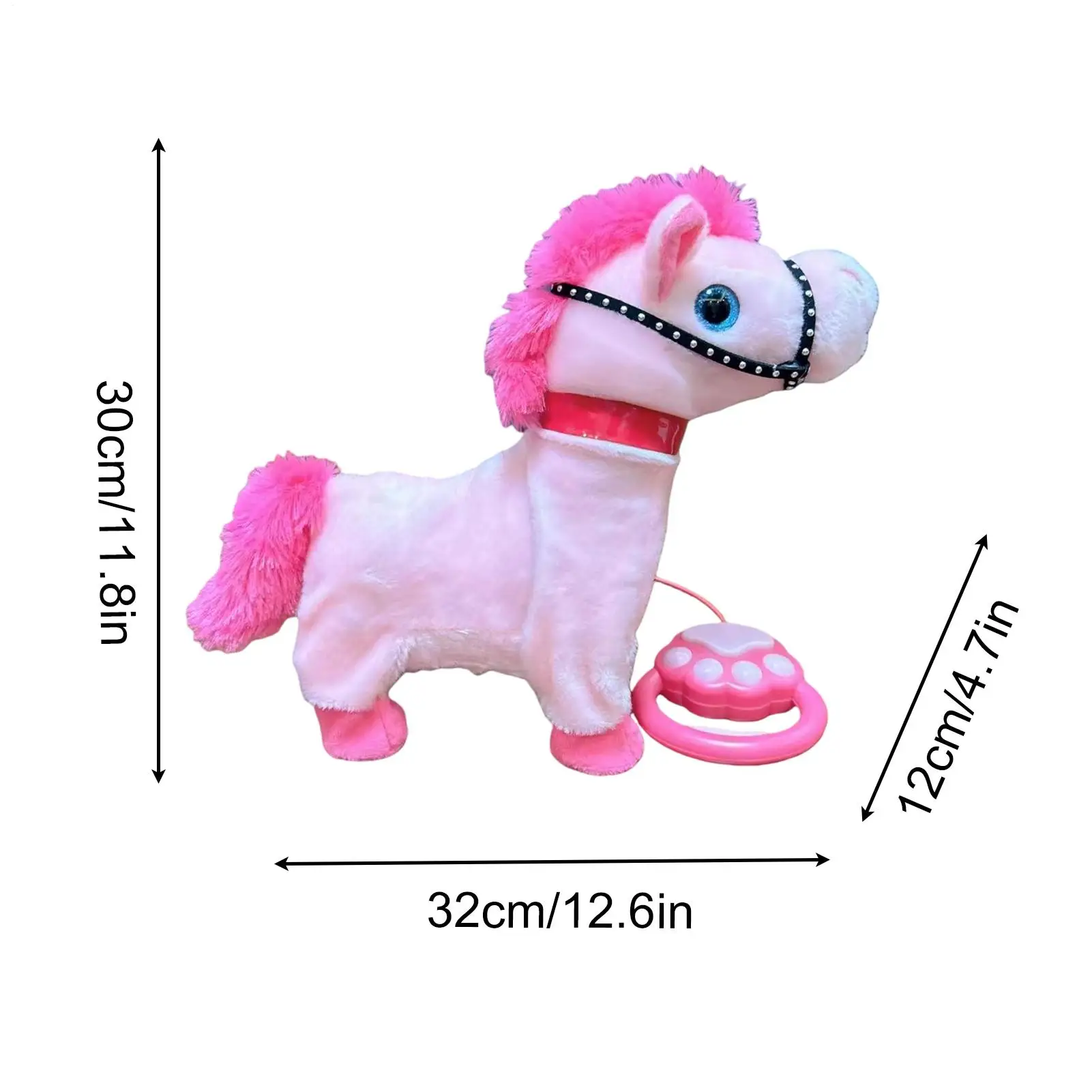 لغرفة النوم، حصان المشي الكهربائي المهدئ، لعبة كهربائية تفاعلية للأطفال، حصان المشي للمراهقين في مرحلة ما قبل المدرسة