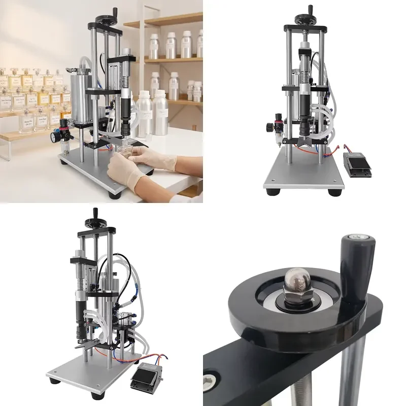 Semi Automatic Vacuum Perfume Filling Machine Affordable Accurate for African Asian Markets