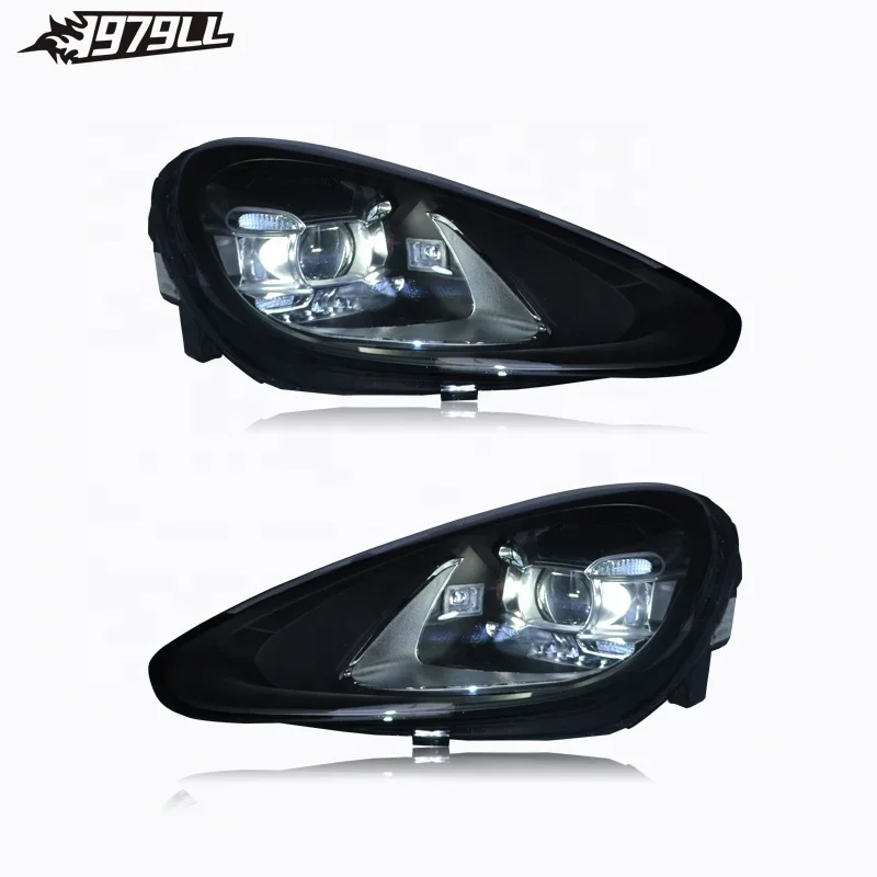 

[1979LL]2015 2016 2017 958.2 Car Lights Upgrade to 2019 Standard Style Led Headlights for porsche Cayenne 958.2 958 92A