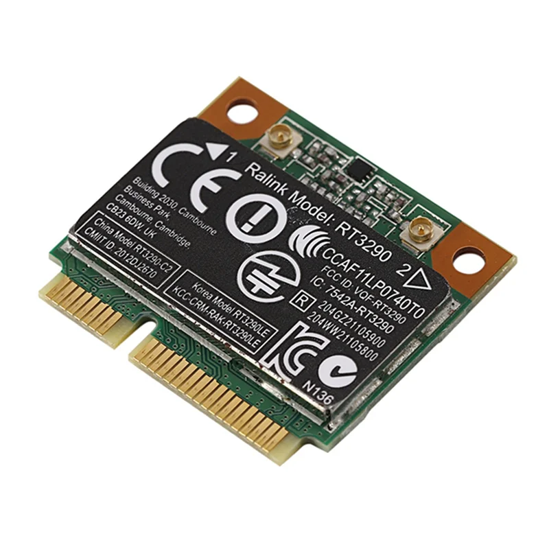 

RT3290 150Mbps Wi-Fi Wireless Network Card Bluetooth-Compatible for HP Pavilion G7-2000 Ralink 802.11B/G/N Wifi Adapter