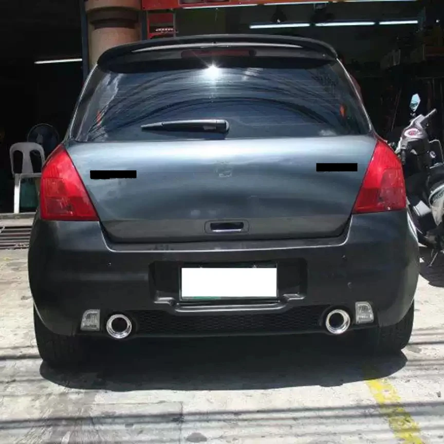 Rear bumper surrounded For Suzuki SX4 second generation T3 car accessories accesorios para auto