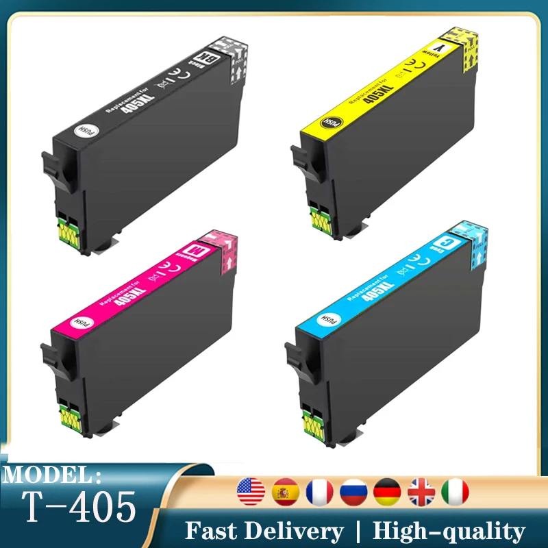 

T405 405XL картридж, совместимый с Epson WorkForce WF-7830DTWF/WF-7835DTWF/WF-7840DTWF Pro WF-3820DWF/WF-3825DWF