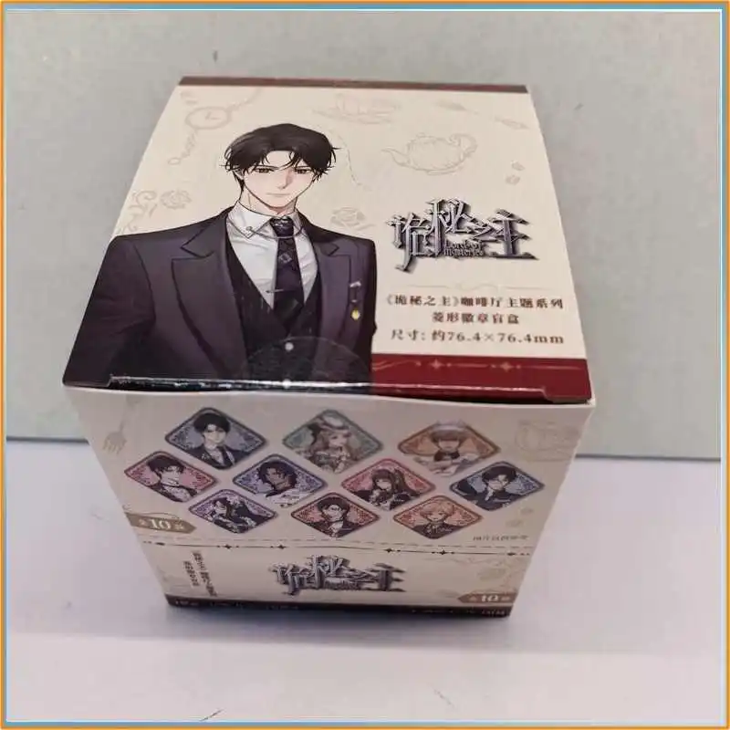 

Genuine Lord Of Mysteries Cafe Series Badge Blind Box Klein Moretti Anime Peripheral Collectible Pin Toy Gift