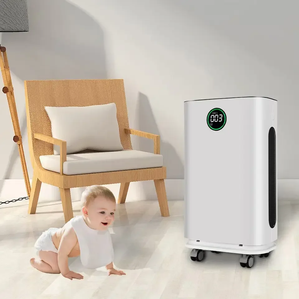 Household UV WIFI Humidifier Multiple Filters Low Noise Air Purifier High Pressure Cool Mist Air Purifier With Child Lock