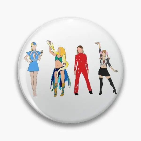 Britney Speere Musikvideos Soft Button Pin Kragen Brosche kreative Dekor Anstecknadel Kleidung Liebhaber Geschenk Cartoon Modeschmuck
