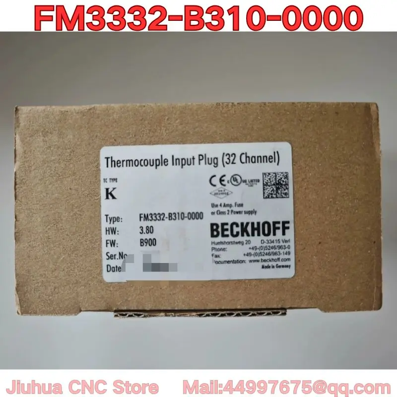 

Brand new FM3332-B310-0000 thermocouple module Quotation for July 2025