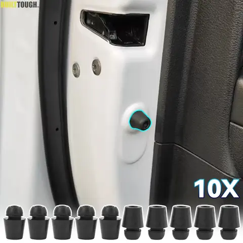 10x Auto Porta Ammortizzatori Buffer Gomma Pad Copertura In Gomma Anti Shock Cap Per Hyundai Elantra Sonata Accent ix35 IX45 Kia Rio 4 5 Ceed