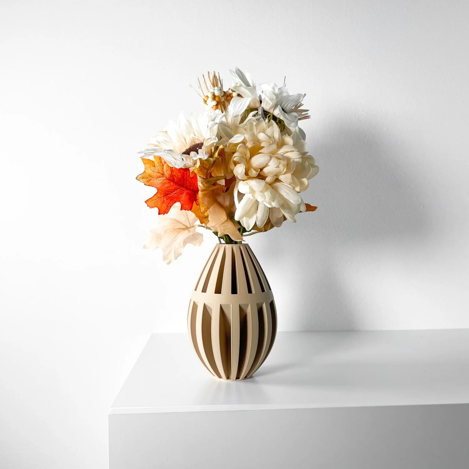 

3D Printed Creative Vase Living Room Table Decoration Desktop Decorative Vase Modern Desktop Texture Vase Home Decorations