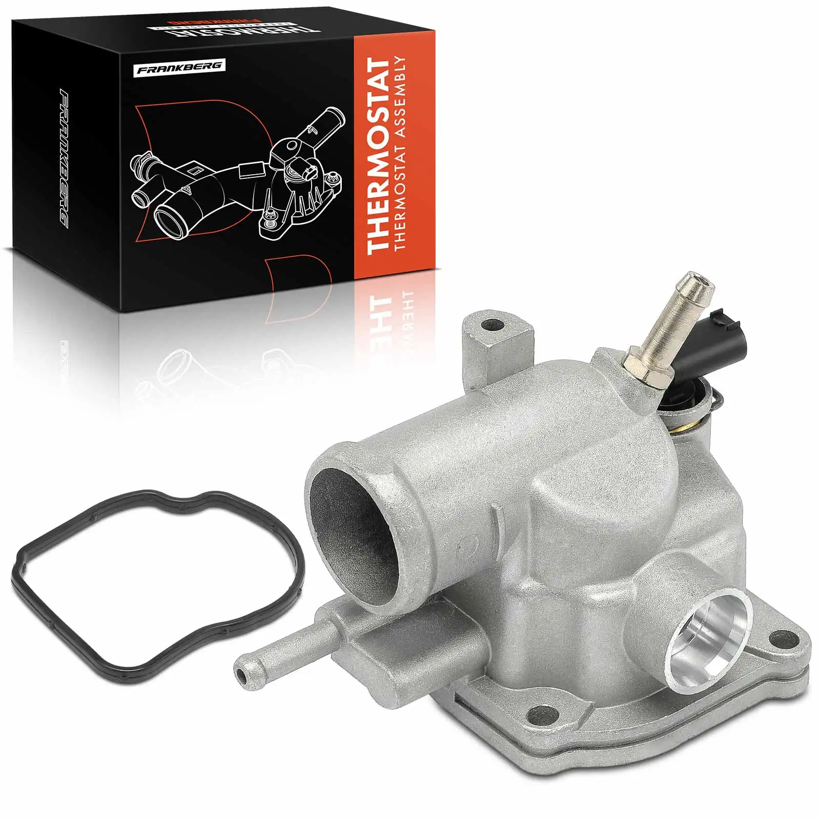 Frankberg 1x Thermostaat Koelvloeistof voor Mercedes-Benz C-Klasse W203 S203 W210 S210 CLK A6112000415 6112000415 6112031275