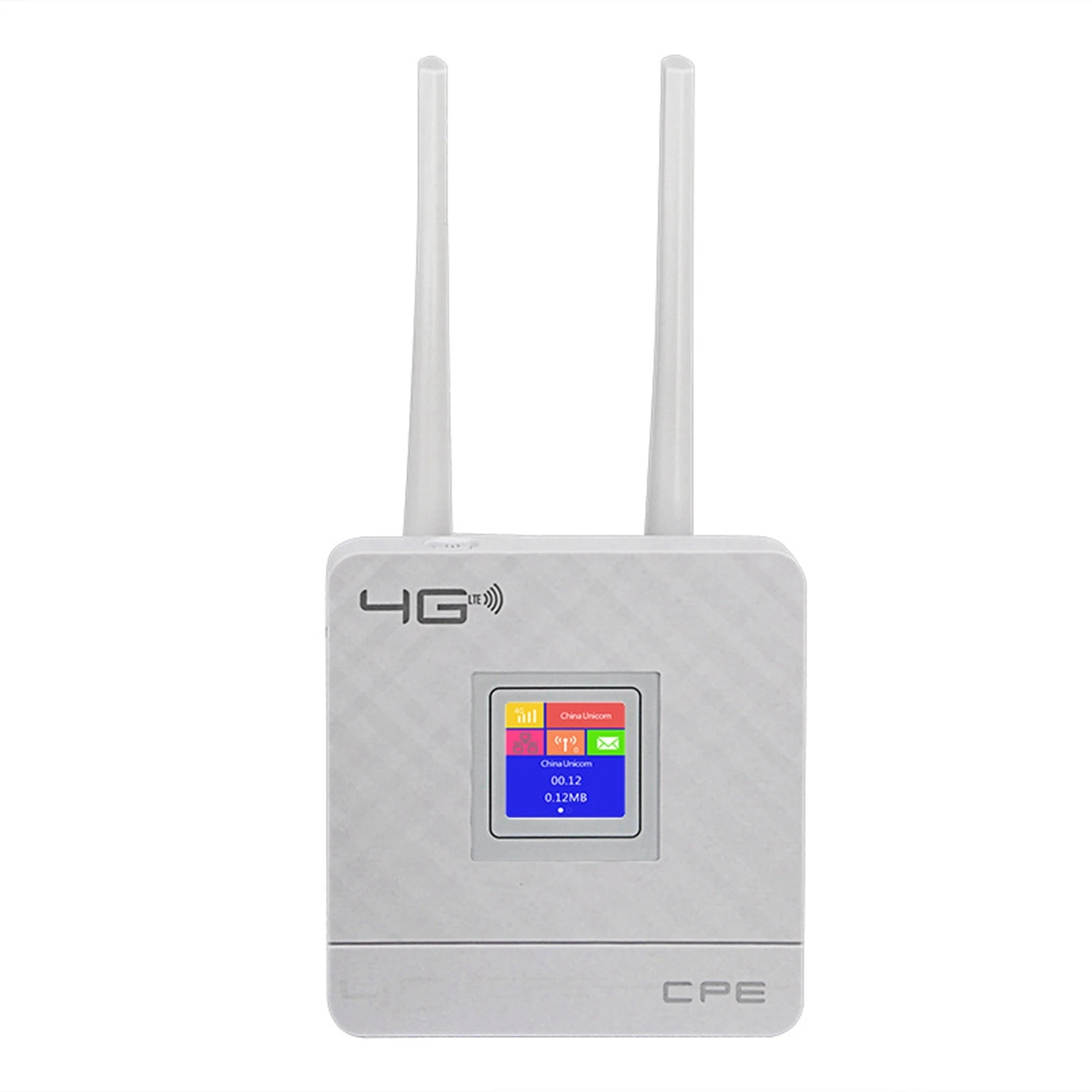 CPE903 LTE Home 3G 4G 2 External Antennas Wifi Modem CPE Wireless Router with RJ45 Port and SIM Card Slot US Plug