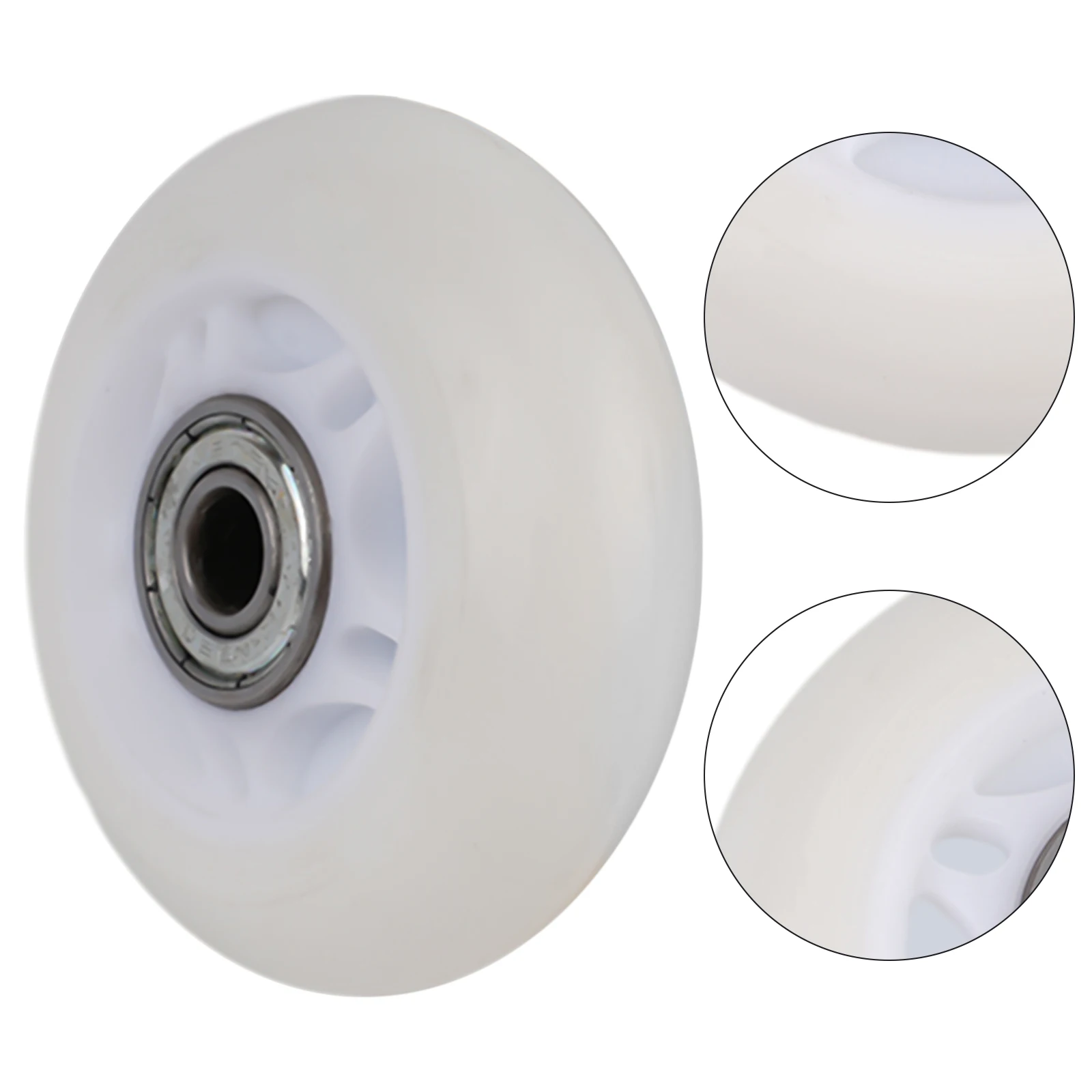 Glitter Inline Skate- Wheels 64mm 70mm 72mm With Bearings High Elasticity PU For Roller Skates- Hockey Luggage Replacement Parts