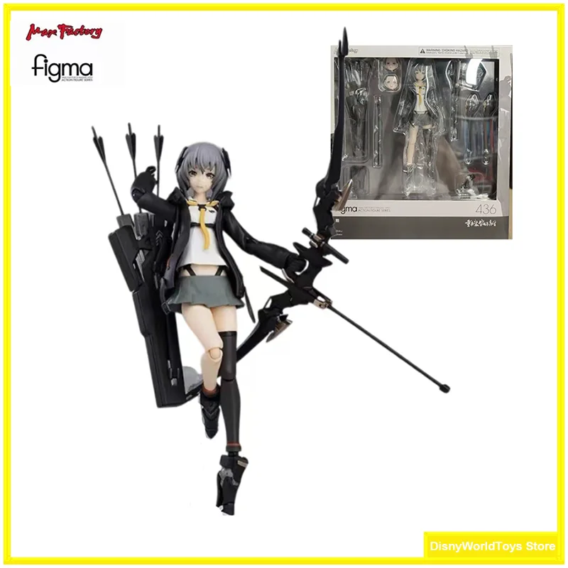 

100% Original Figma 436 Heavily Armed High School Girls Roku In Stock Anime Action Collection Figures Model Toys
