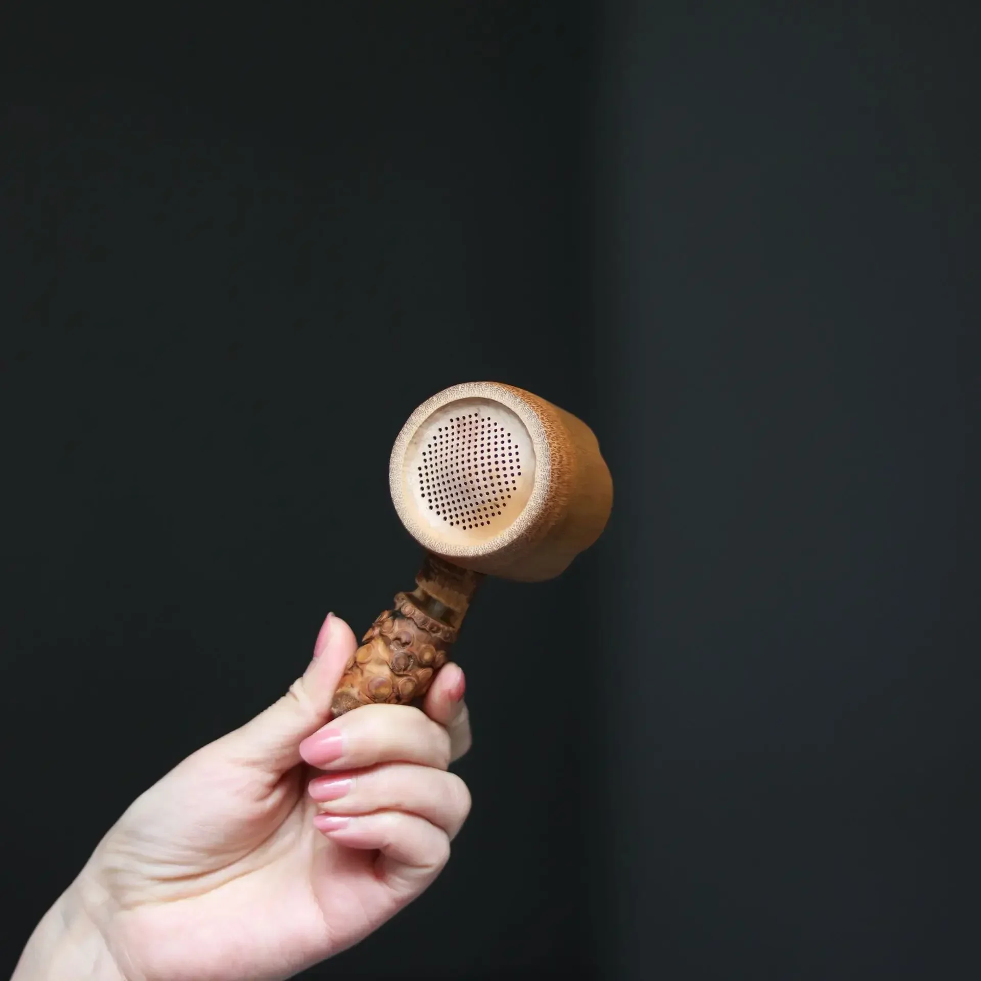 1PCNatural Bamboo Tea Strainer Infuser Filter Infusor Tea Tools Sieve For Tea Brewing  Drinkware Accessories Colander Gadgets
