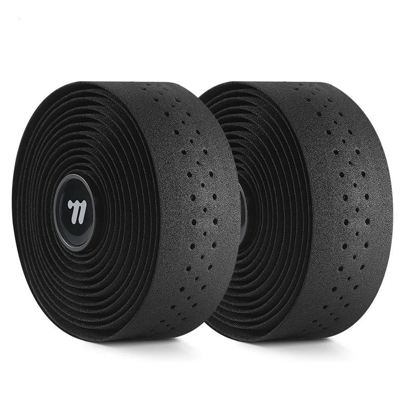 AliExpress West Biking WEST BIKING Perforated Breathable Bike Handlebar Tape EVA Shock Absorbing Bicycle Handle Bar Strap With Plug Road Bike Accessory