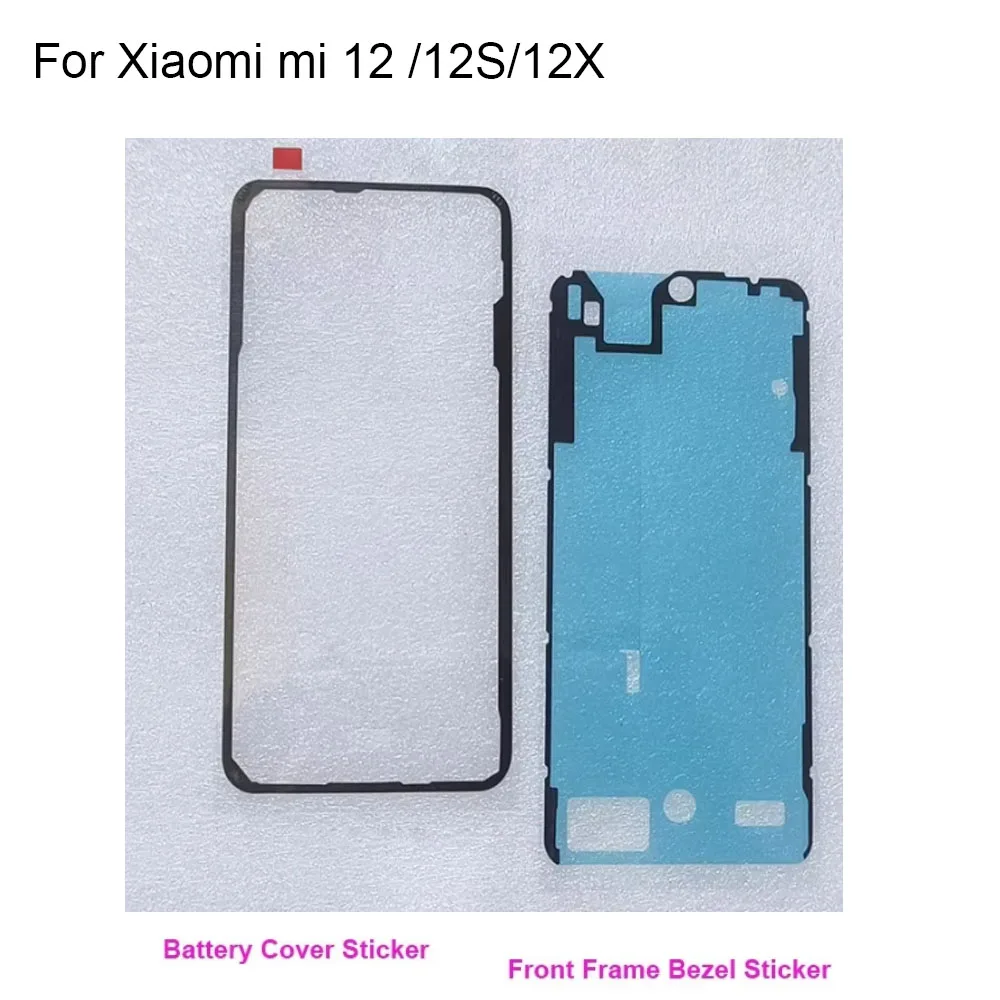 עבור xiaomi 12 כיסוי אחורי סוללה 3 מ 